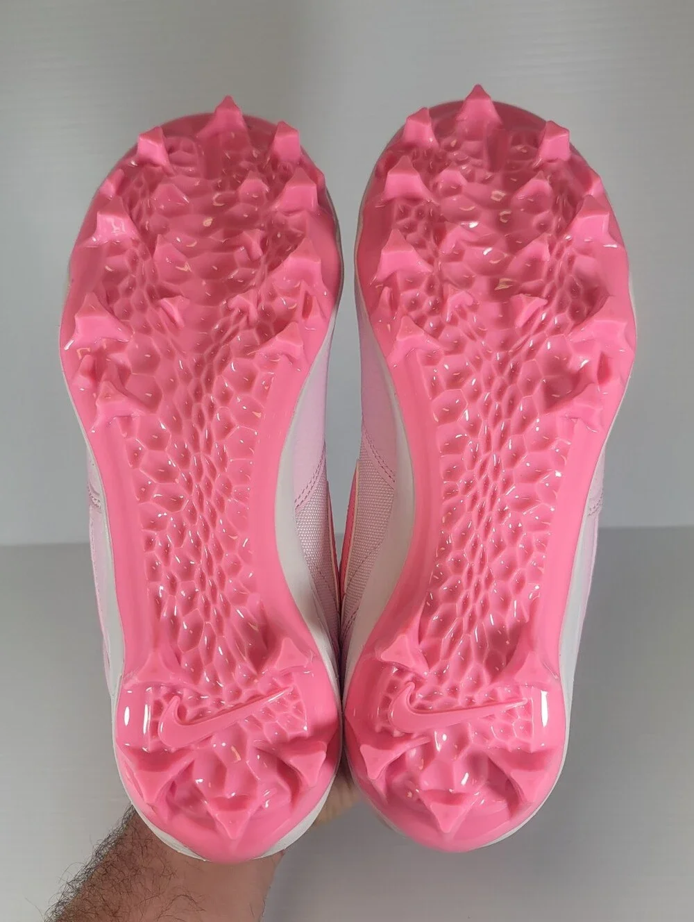 Mens Size 9.5 Air Jordan Jordan Stadium 90 Cleats Pink Foam Football New Nike